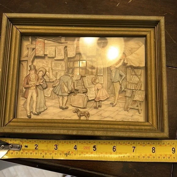 Anton Pieck shadow box art - Picture 5 of 10